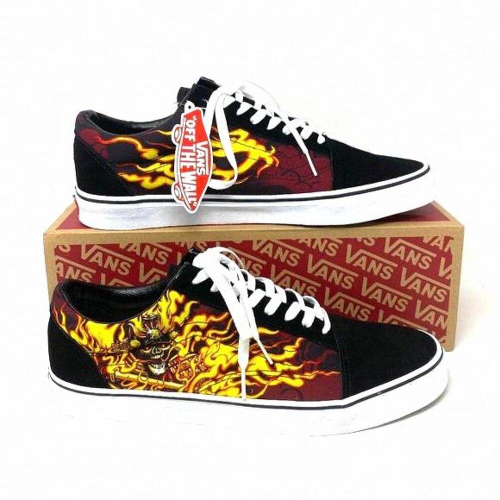 💖MEGA SALE💖Vans Old Skool Samurai Ricing Canvas Women's VN0A3WKT44I Unisex